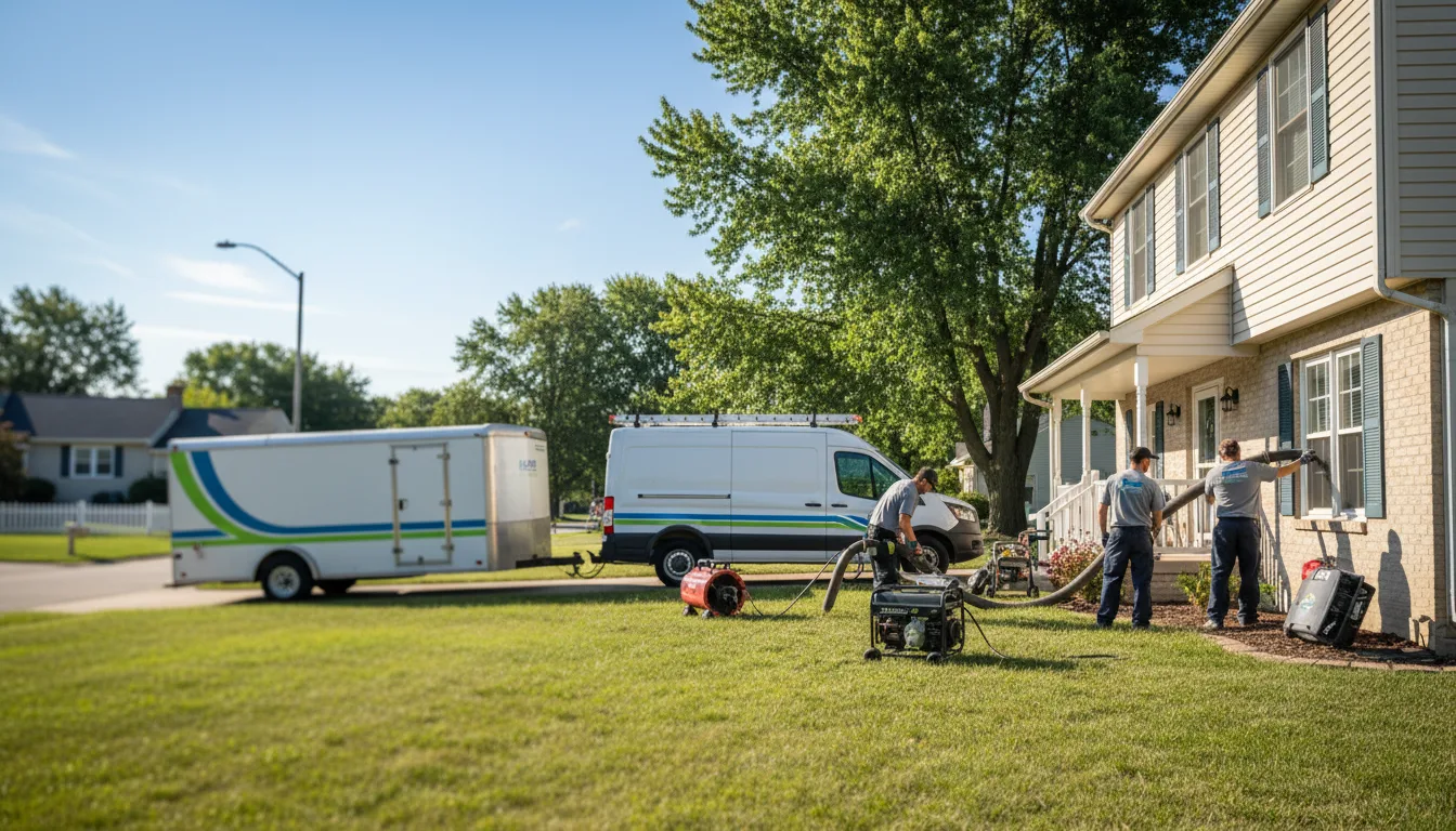 Flooded Basement Restoration And Cleanup With Repair in Apple Creek, OH near me